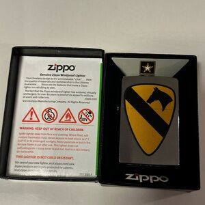 Zippo NIB Army 1st Infantry lighter